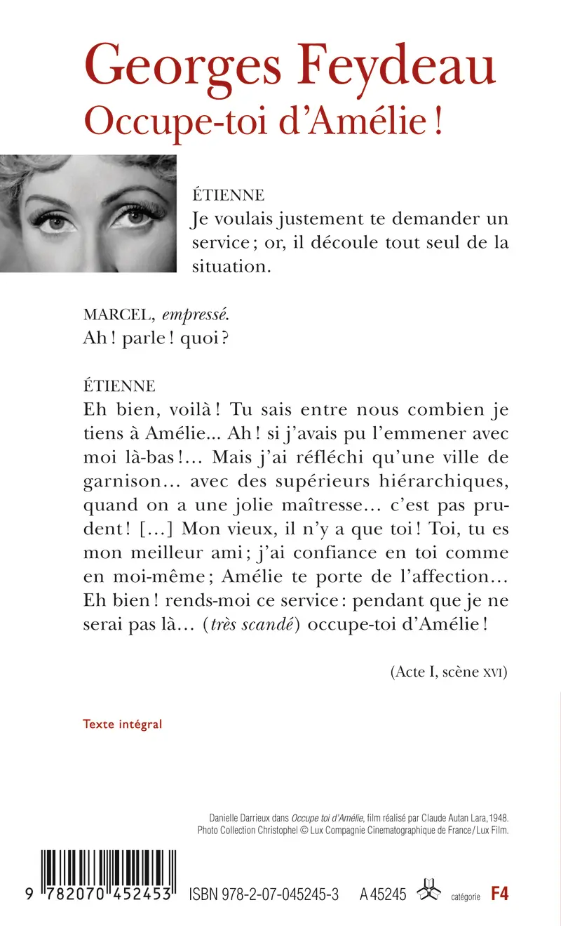 Occupe-toi d'Amélie ! - Georges Feydeau
