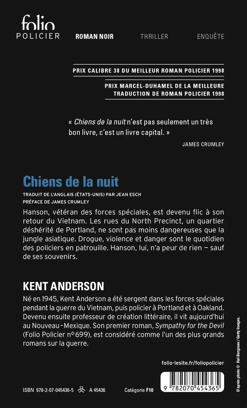 Chiens de la nuit - Kent Anderson