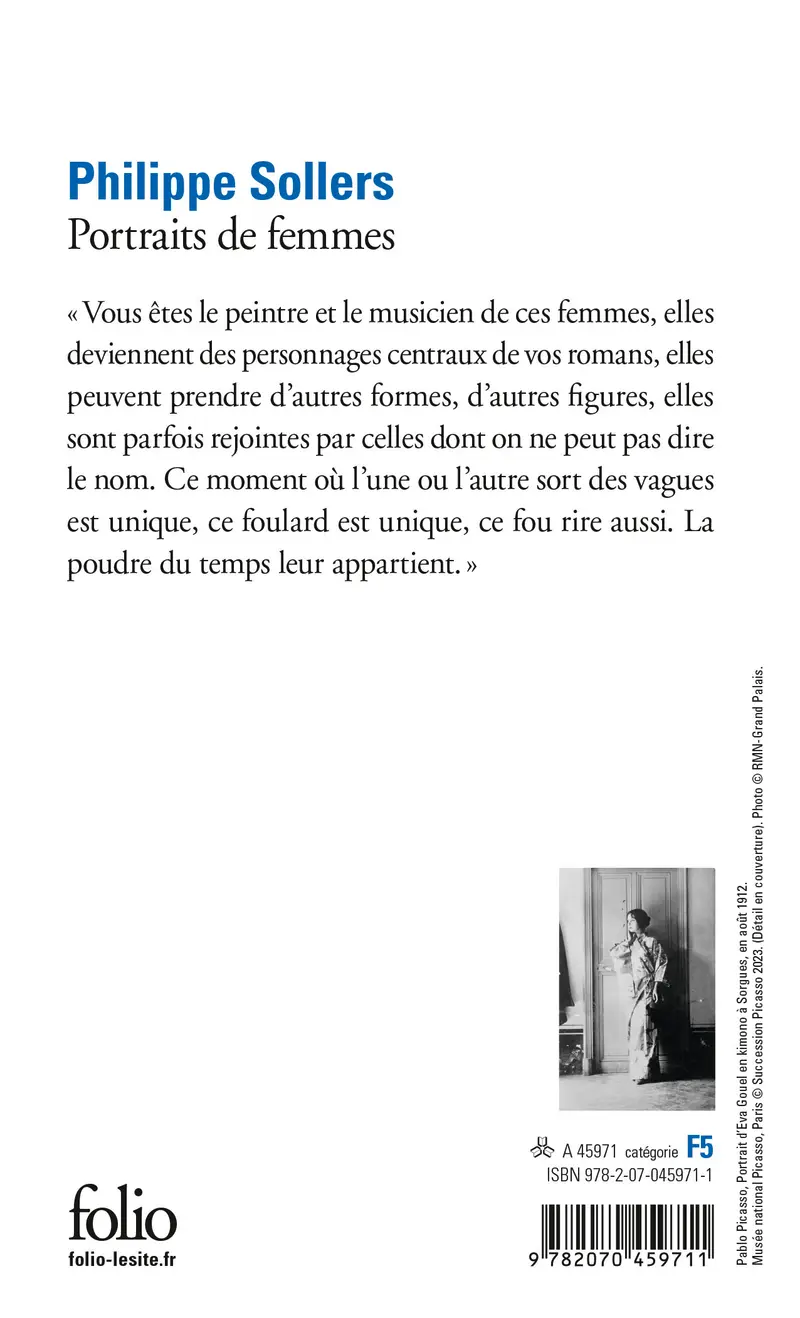 Portraits de femmes - Philippe Sollers