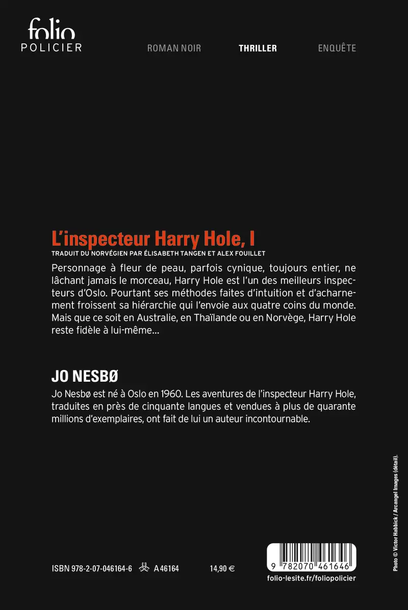 L'inspecteur Harry Hole, I - Jo Nesbø