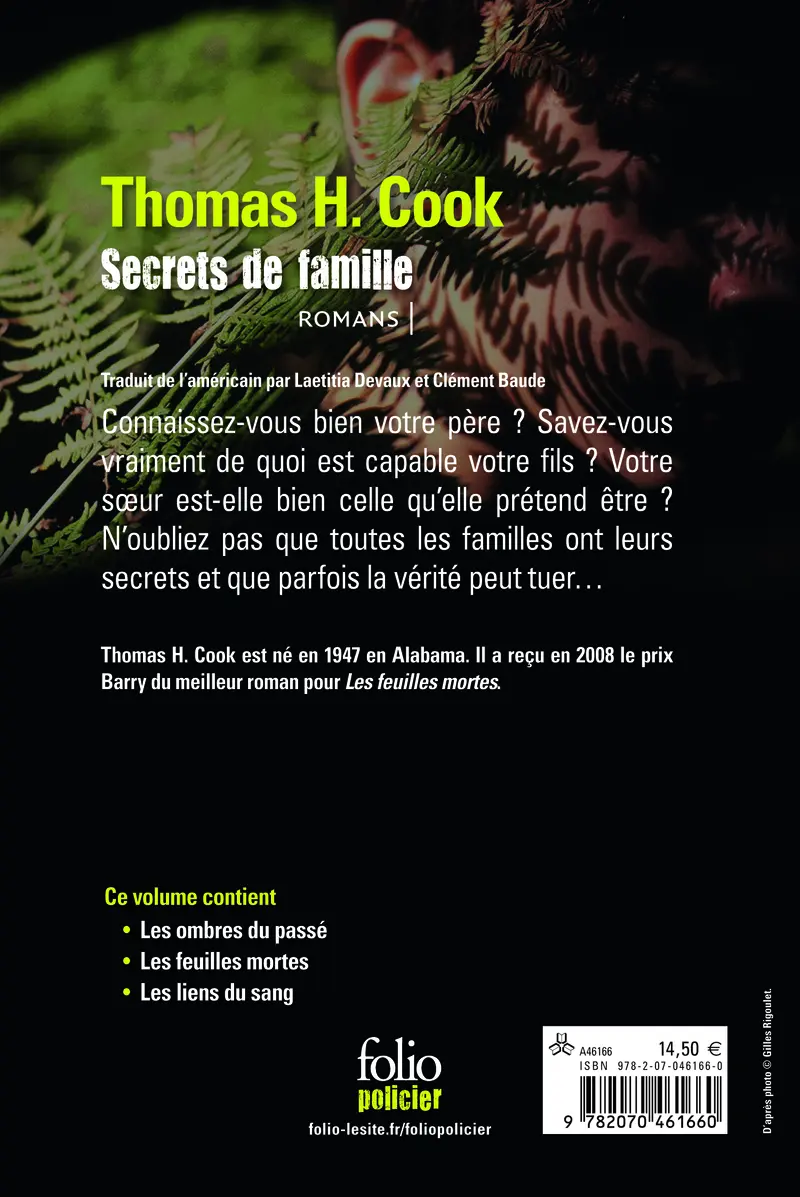 Secrets de famille - Thomas H. Cook