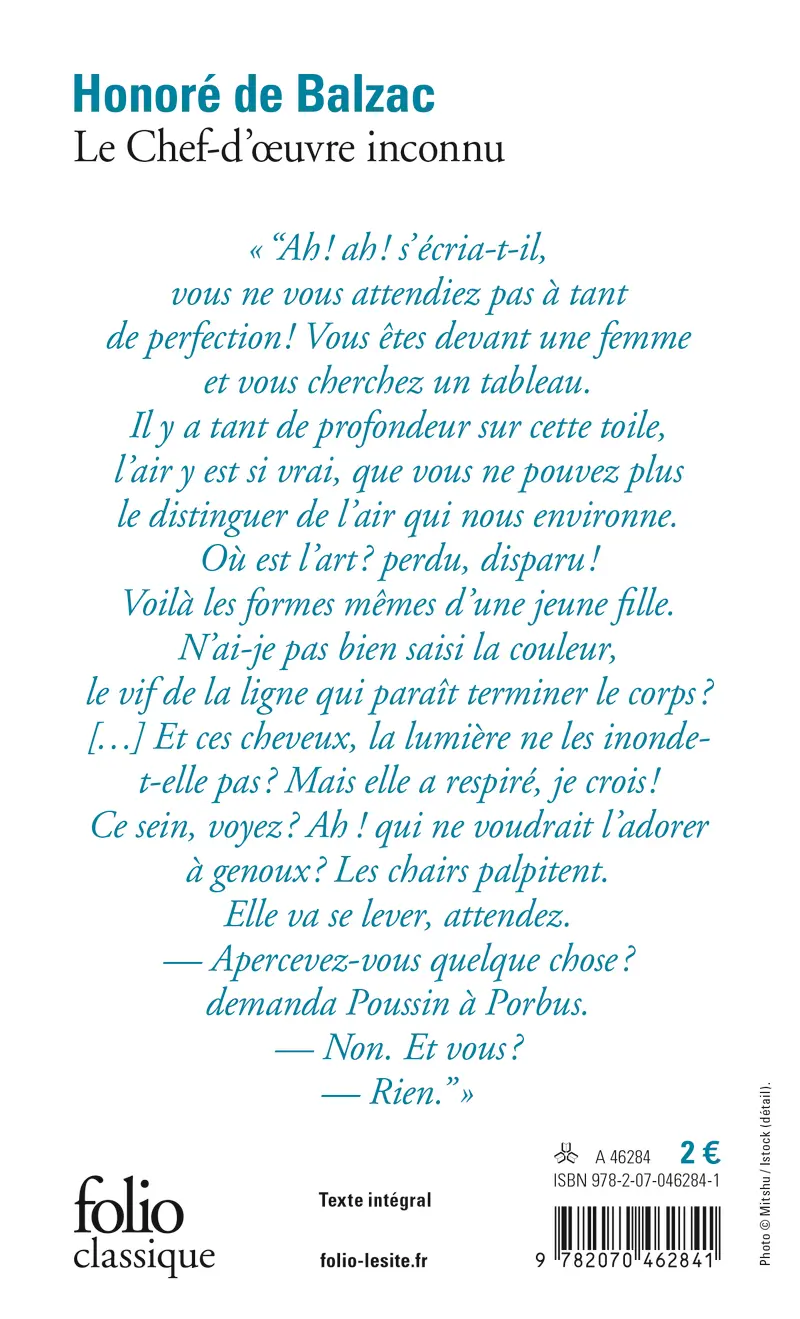 Le Chef-d'œuvre inconnu - Honoré de Balzac