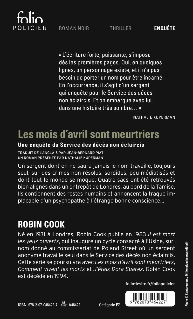 Les mois d'avril sont meurtriers - Robin Cook