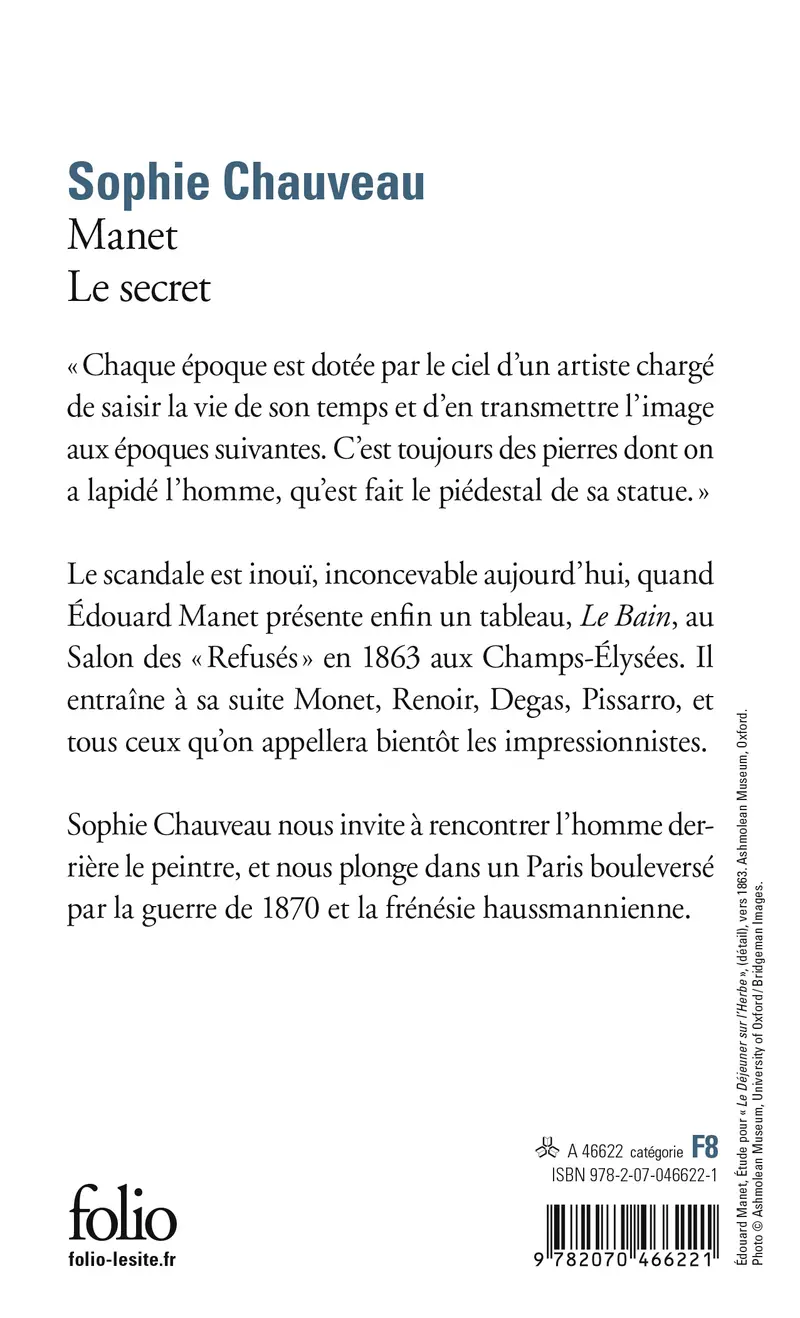 Manet, le secret - Sophie Chauveau