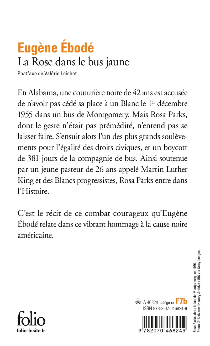 La Rose dans le bus jaune - Eugène Ébodé