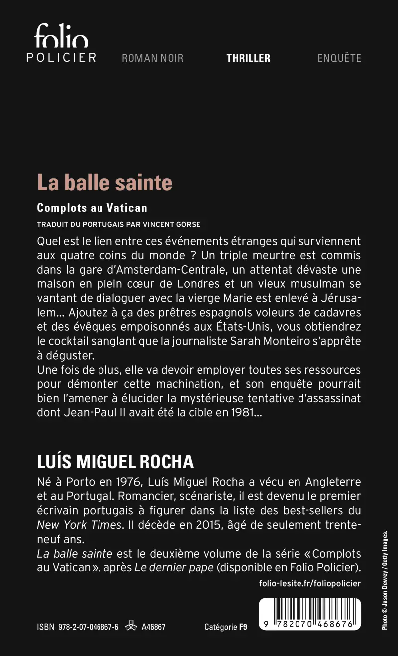 La balle sainte - Luís Miguel Rocha