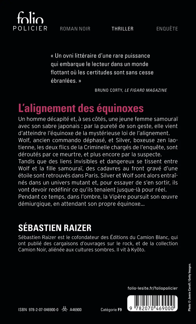 L'alignement des équinoxes - Sébastien Raizer