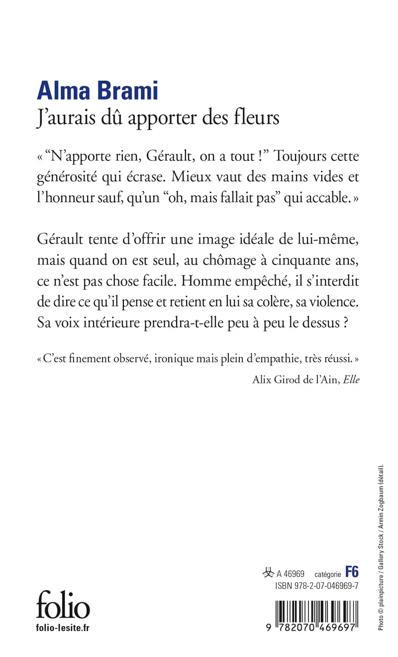 J'aurais dû apporter des fleurs - Alma Brami