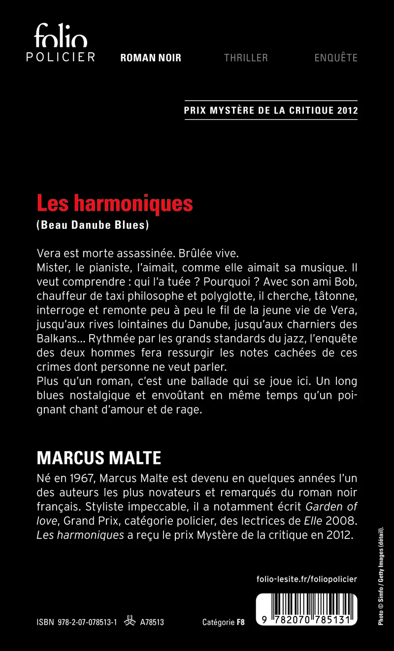 Les harmoniques - Marcus Malte