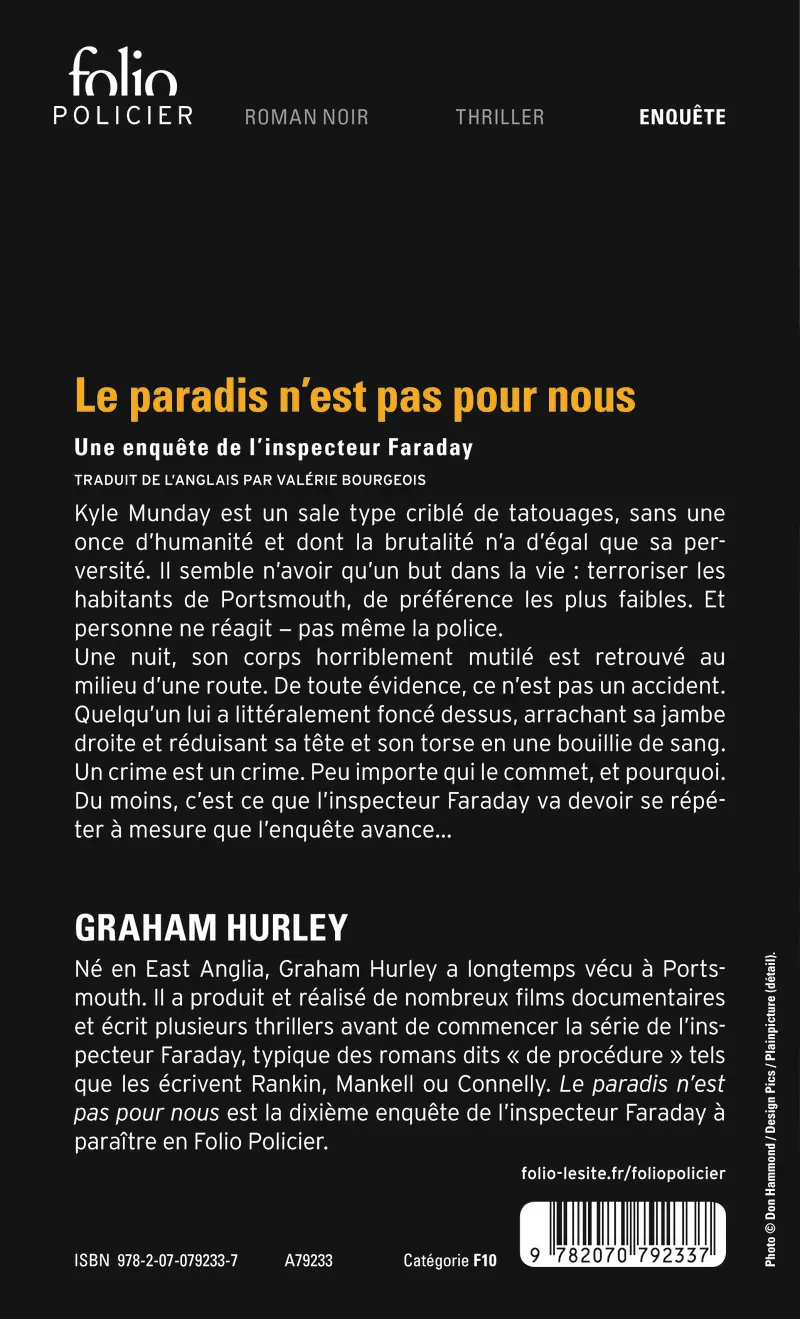 Le paradis n'est pas pour nous - Graham Hurley