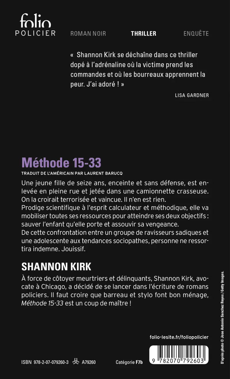 Méthode 15-33 - Shannon Kirk