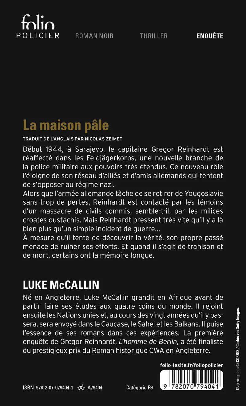 La maison pâle - Luke McCallin