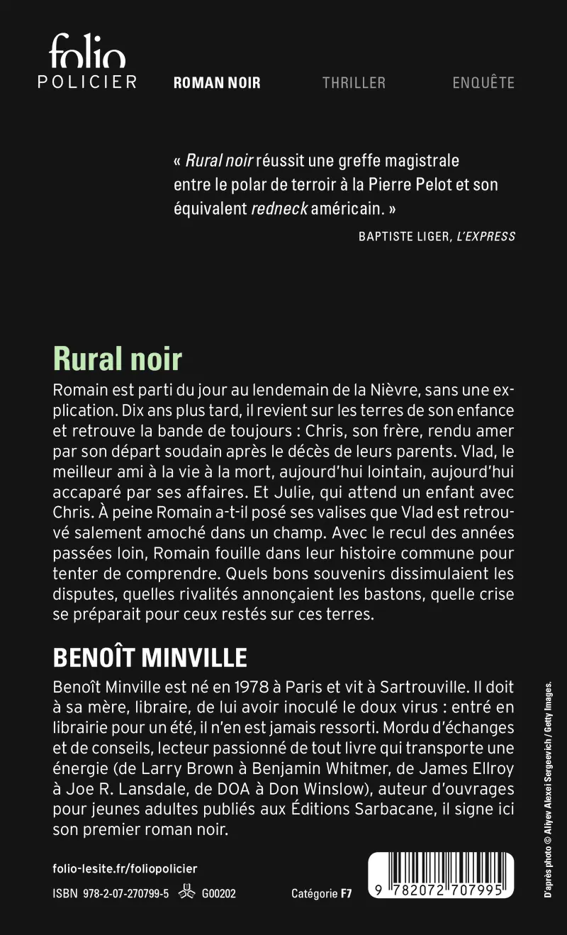 Rural noir - Benoît Minville