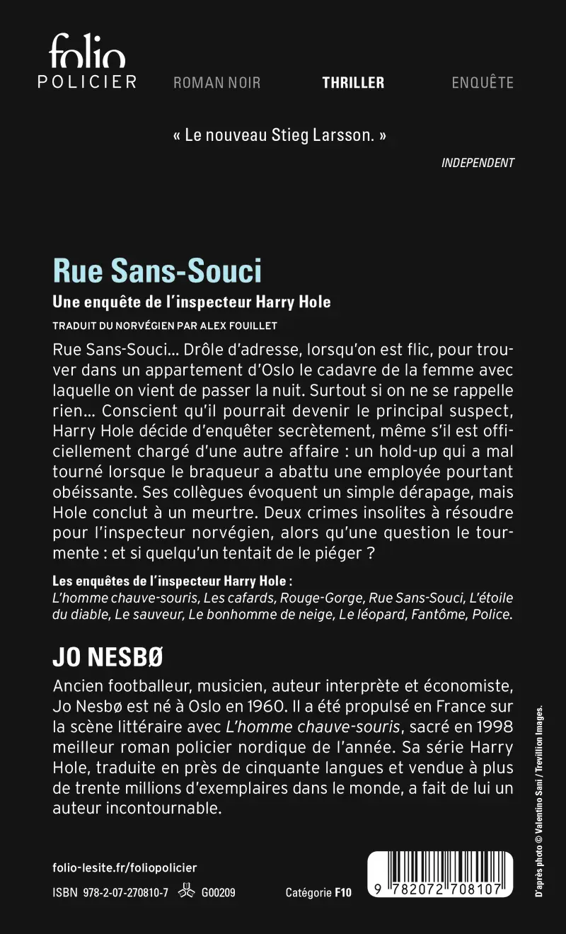 Rue Sans-Souci - Jo Nesbø