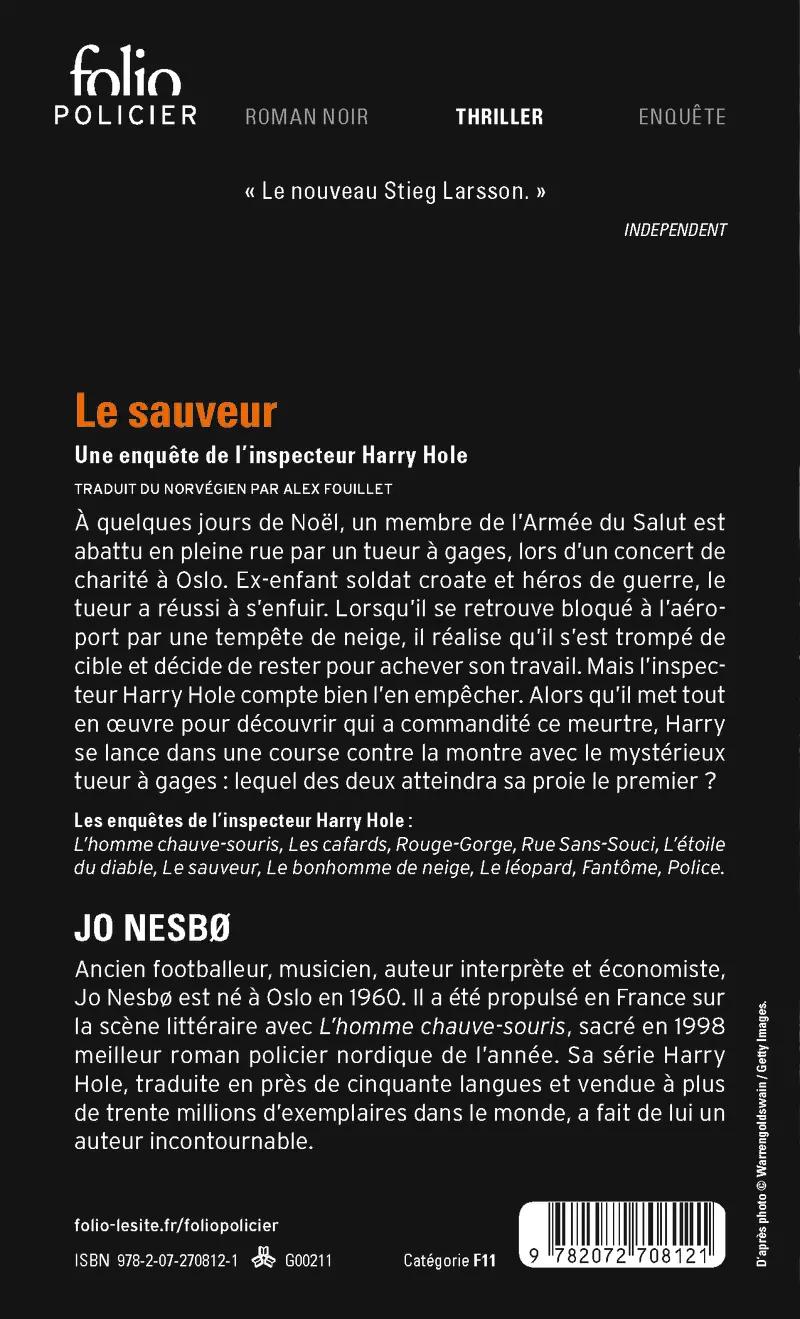 Le sauveur - Jo Nesbø