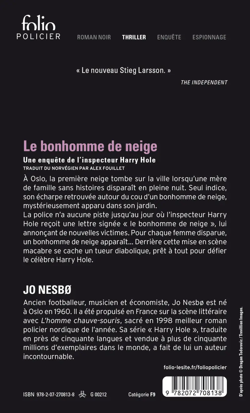 Le bonhomme de neige - Jo Nesbø