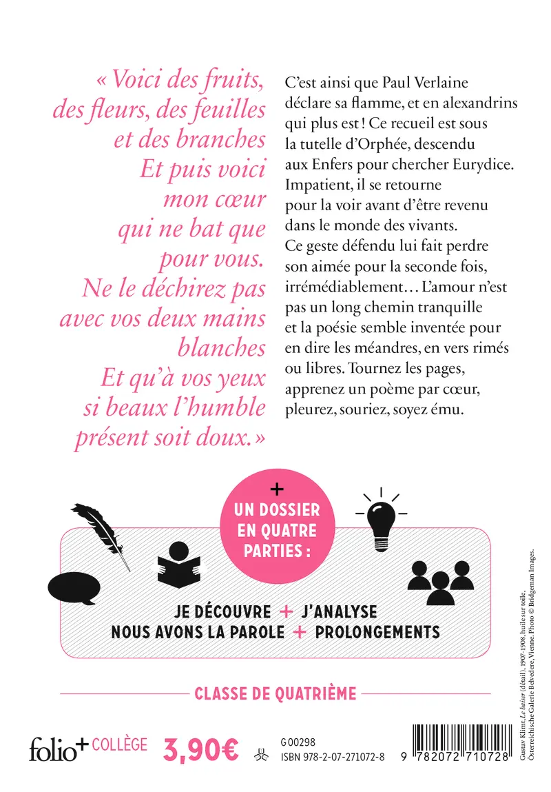 Dire l'amour en poésie - Collectif