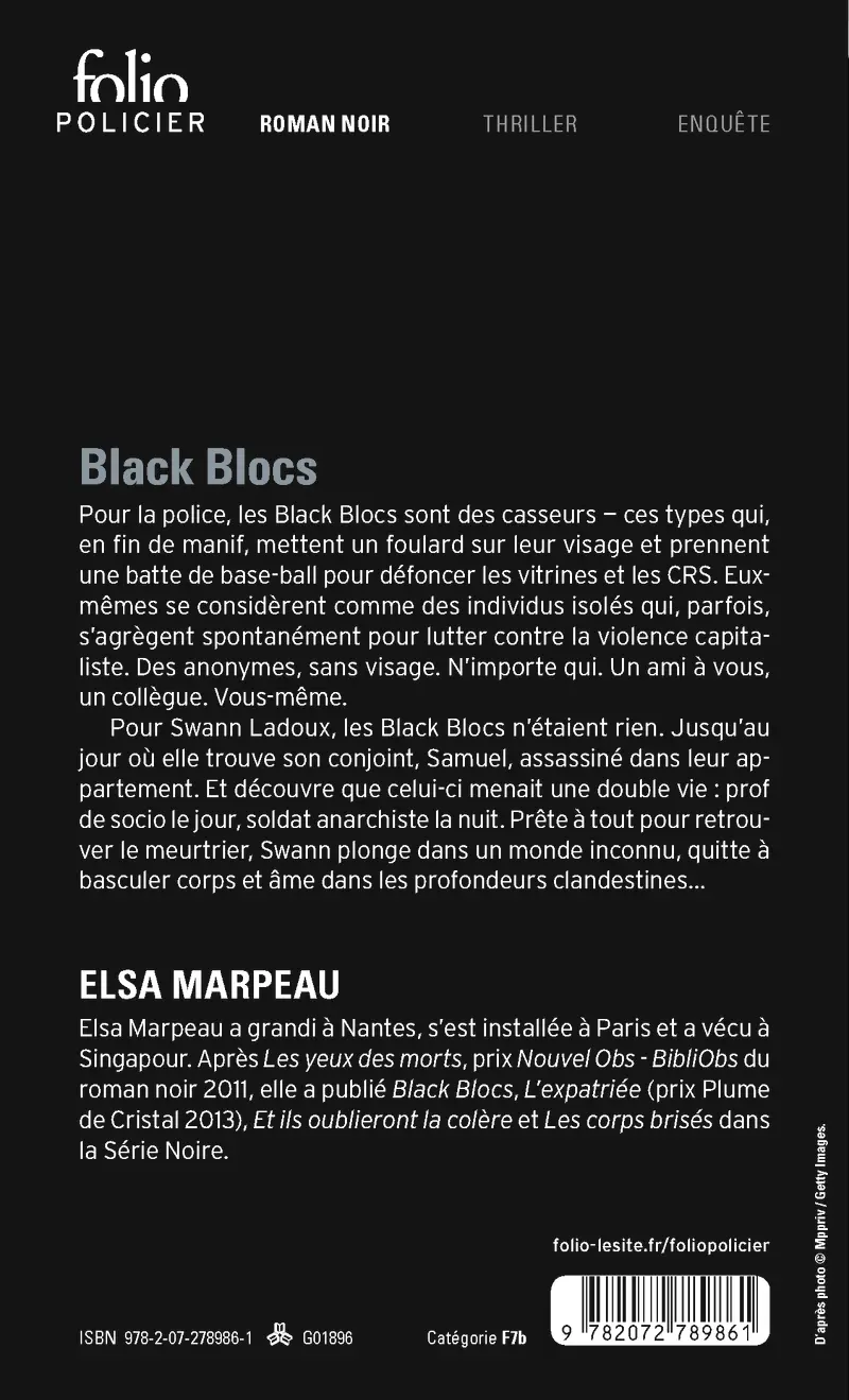 Black Blocs - Elsa Marpeau