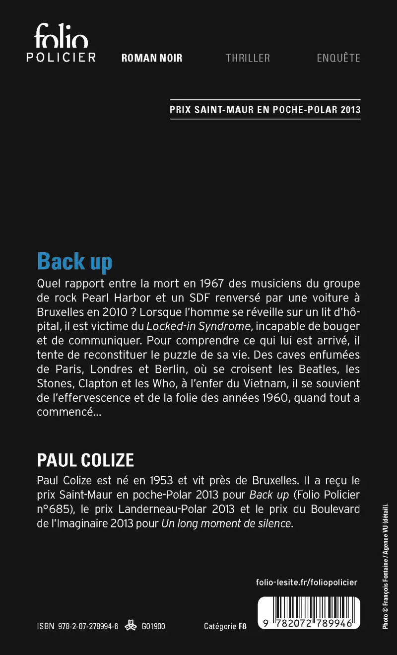 Back up - Paul Colize