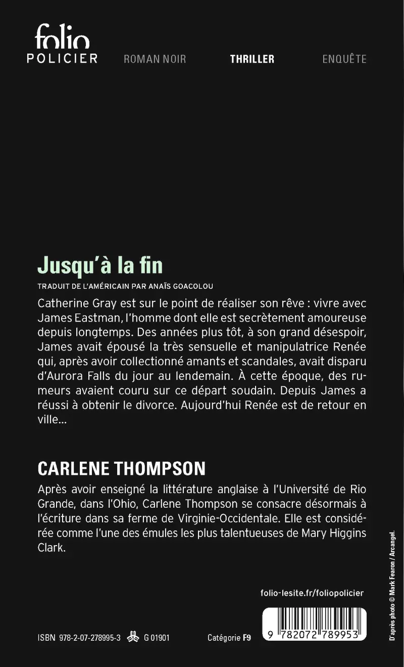 Jusqu'à la fin - Carlene Thompson