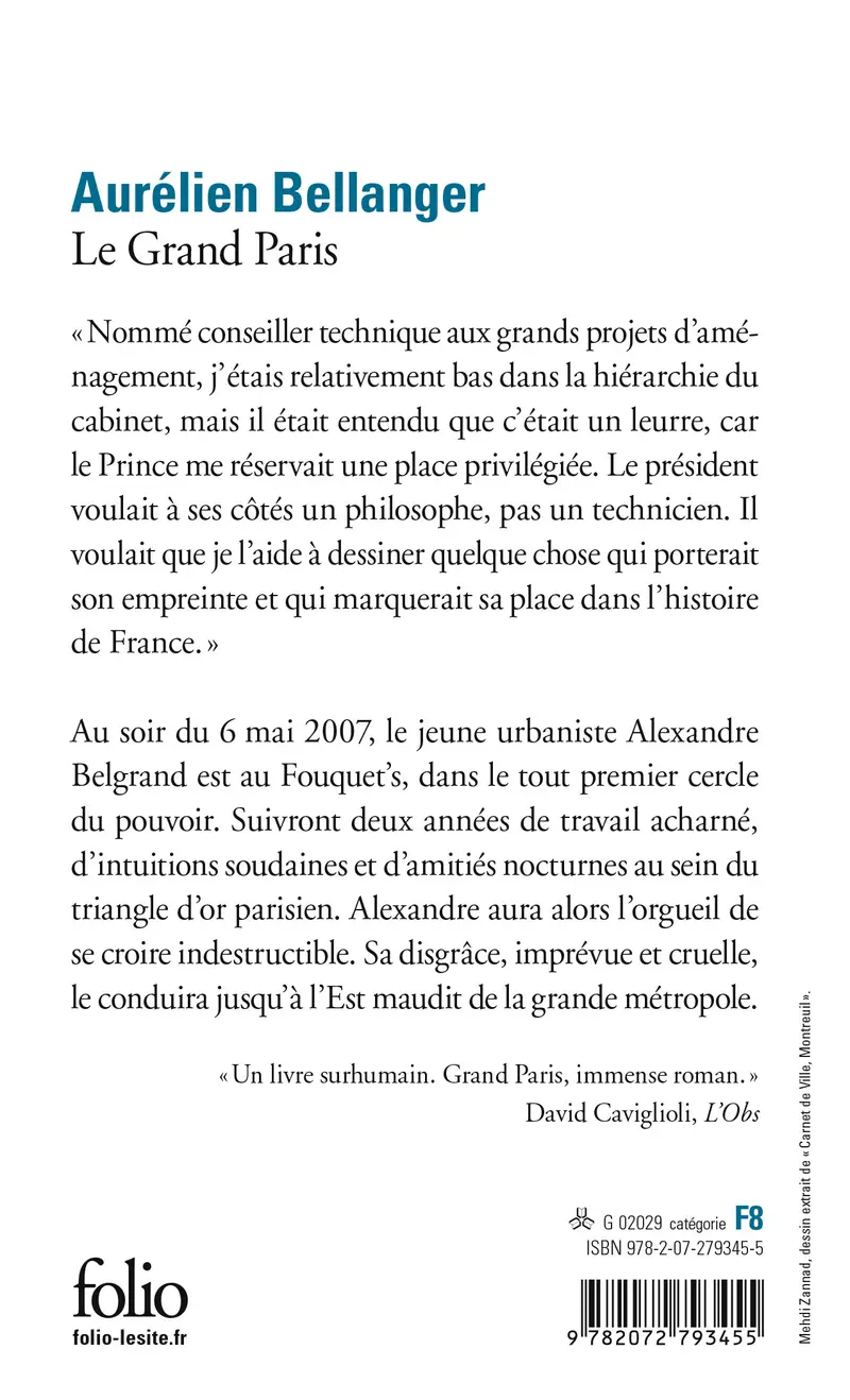 Le Grand Paris - Aurélien Bellanger