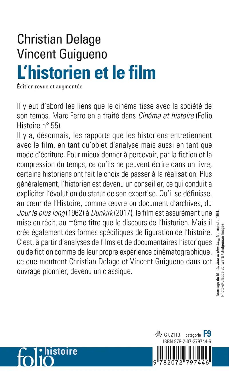 L'historien et le film - Christian Delage - Vincent Guigueno