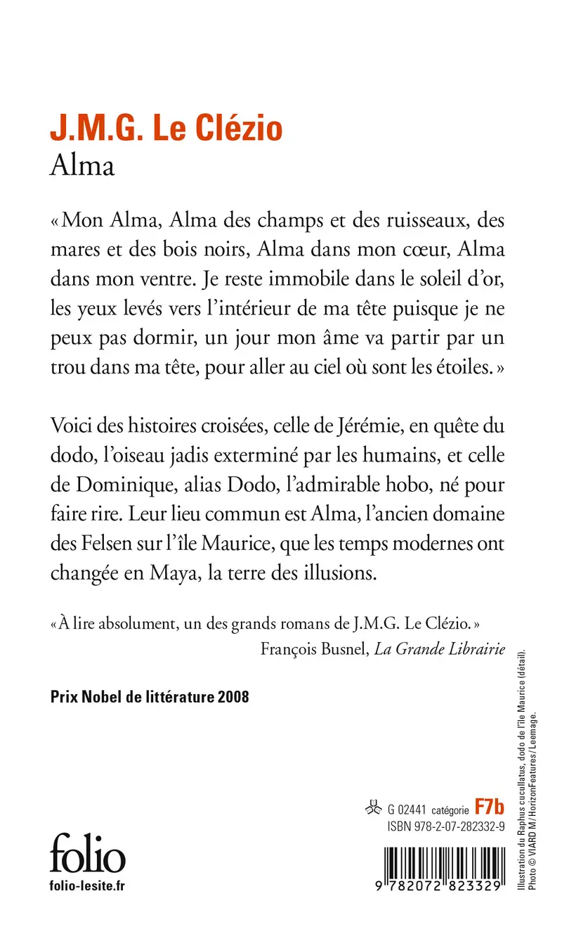 Alma - J. M. G. Le Clézio