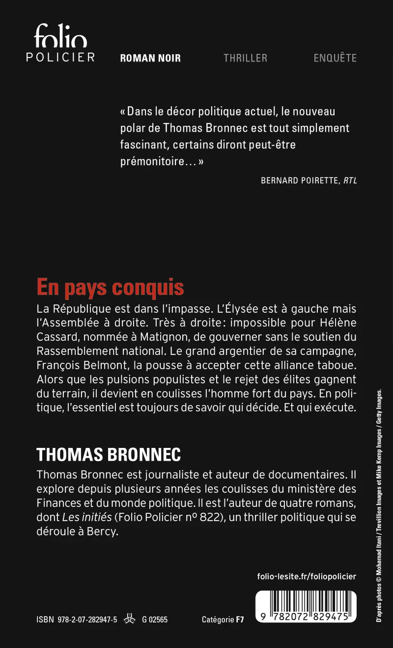 En pays conquis - Thomas Bronnec