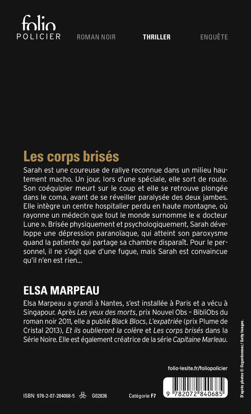 Les corps brisés - Elsa Marpeau