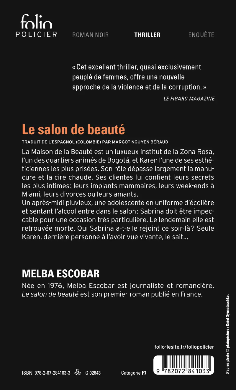 Le salon de beauté - Melba Escobar