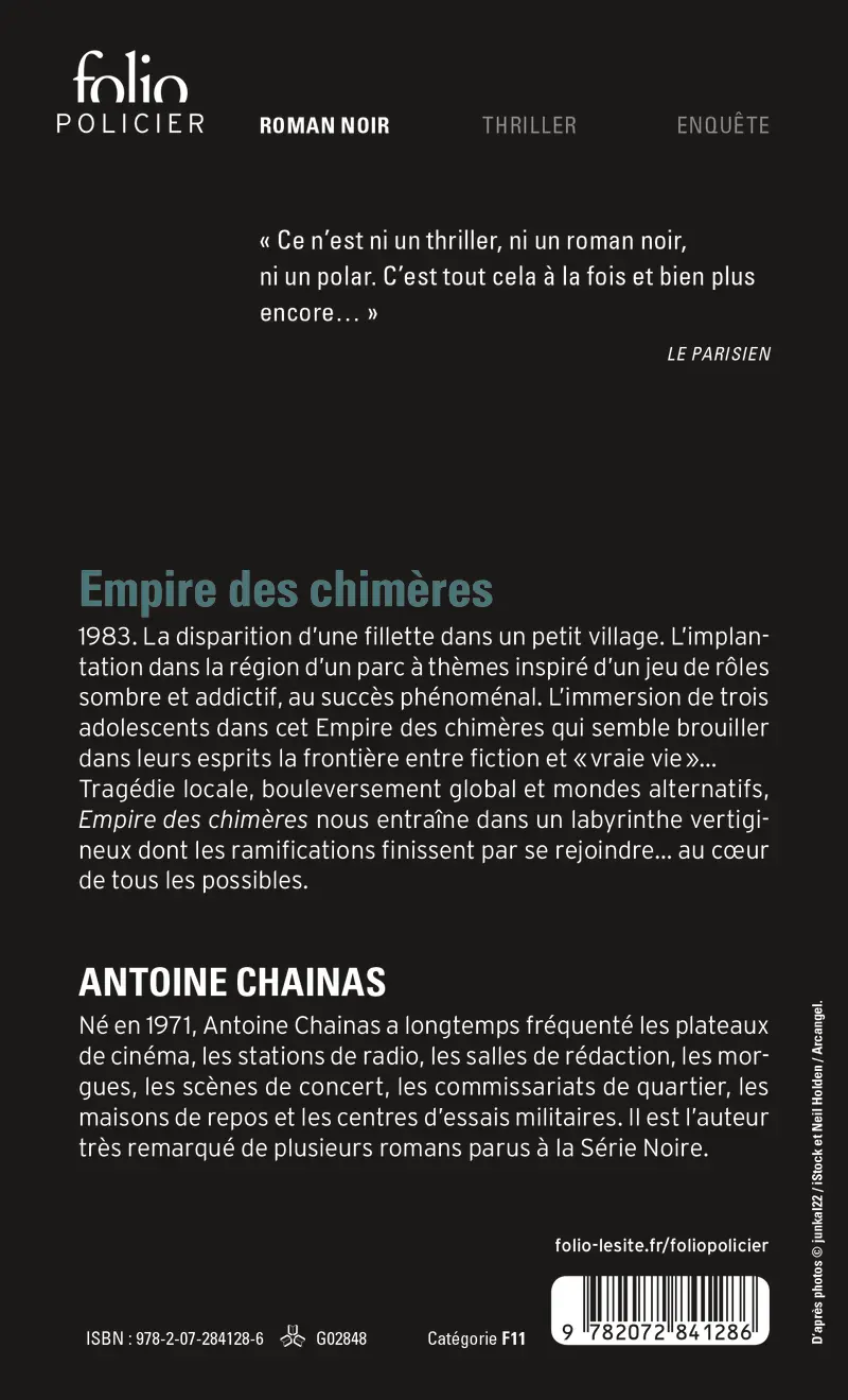 Empire des chimères - Antoine Chainas