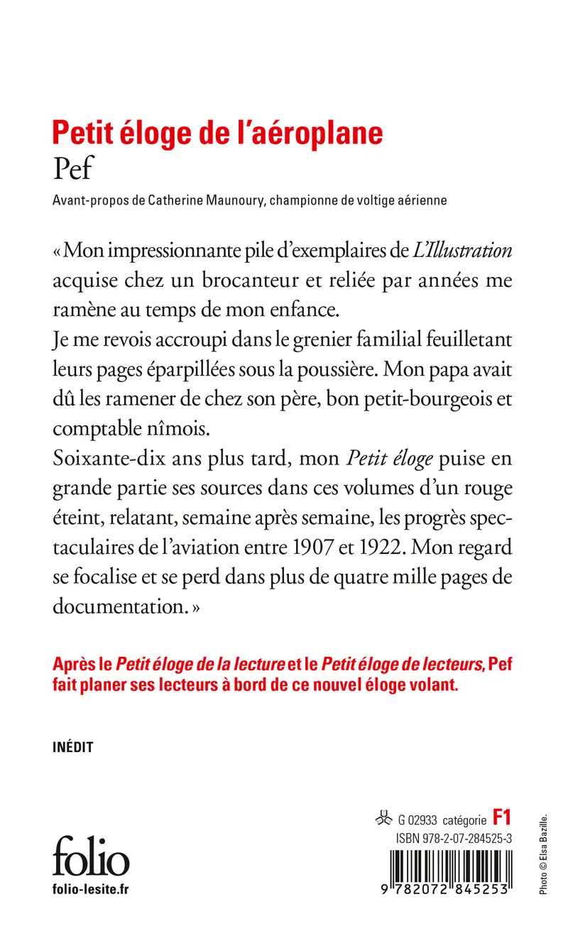 Petit éloge de l’aéroplane - Pef