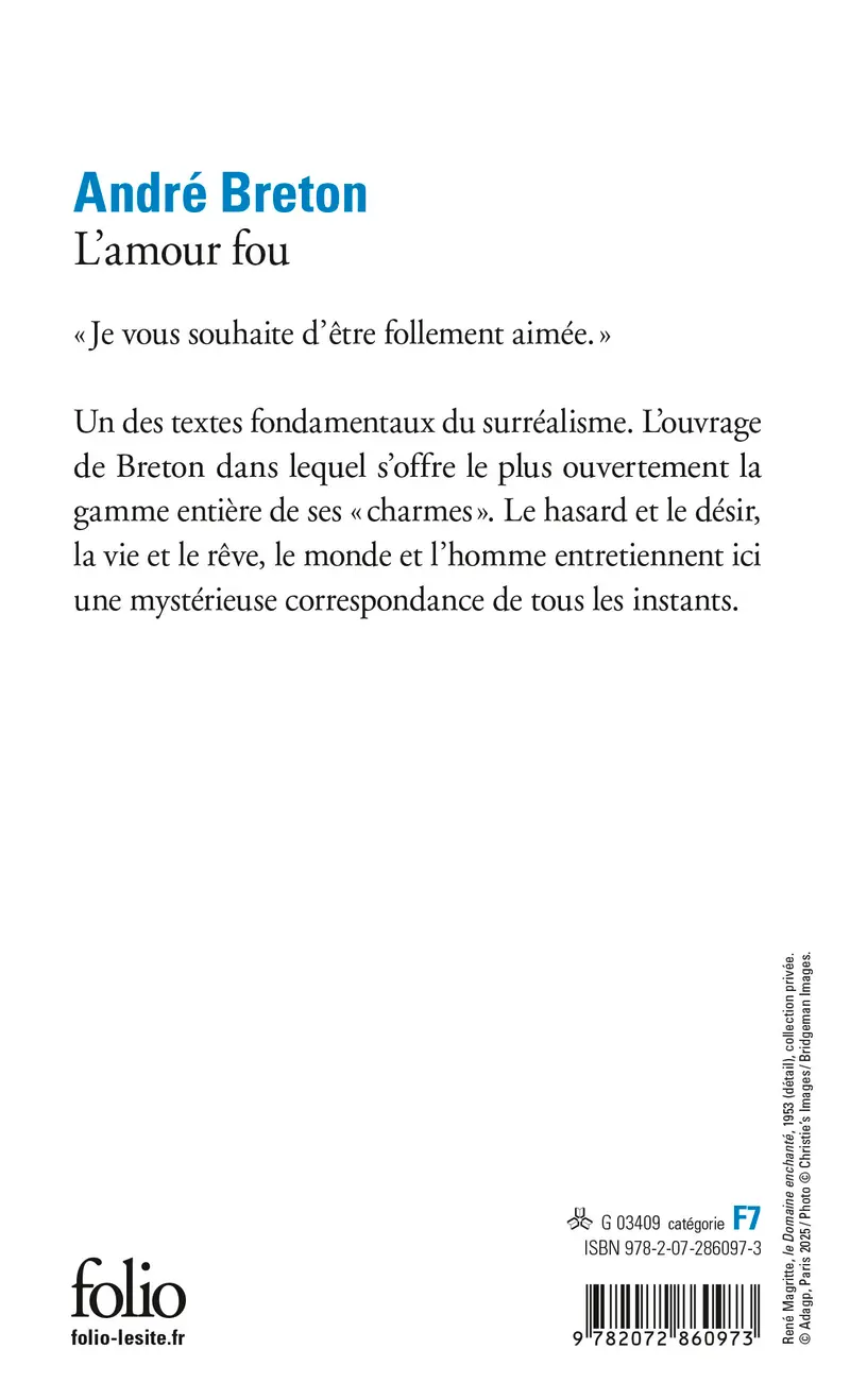 L'Amour fou - André Breton