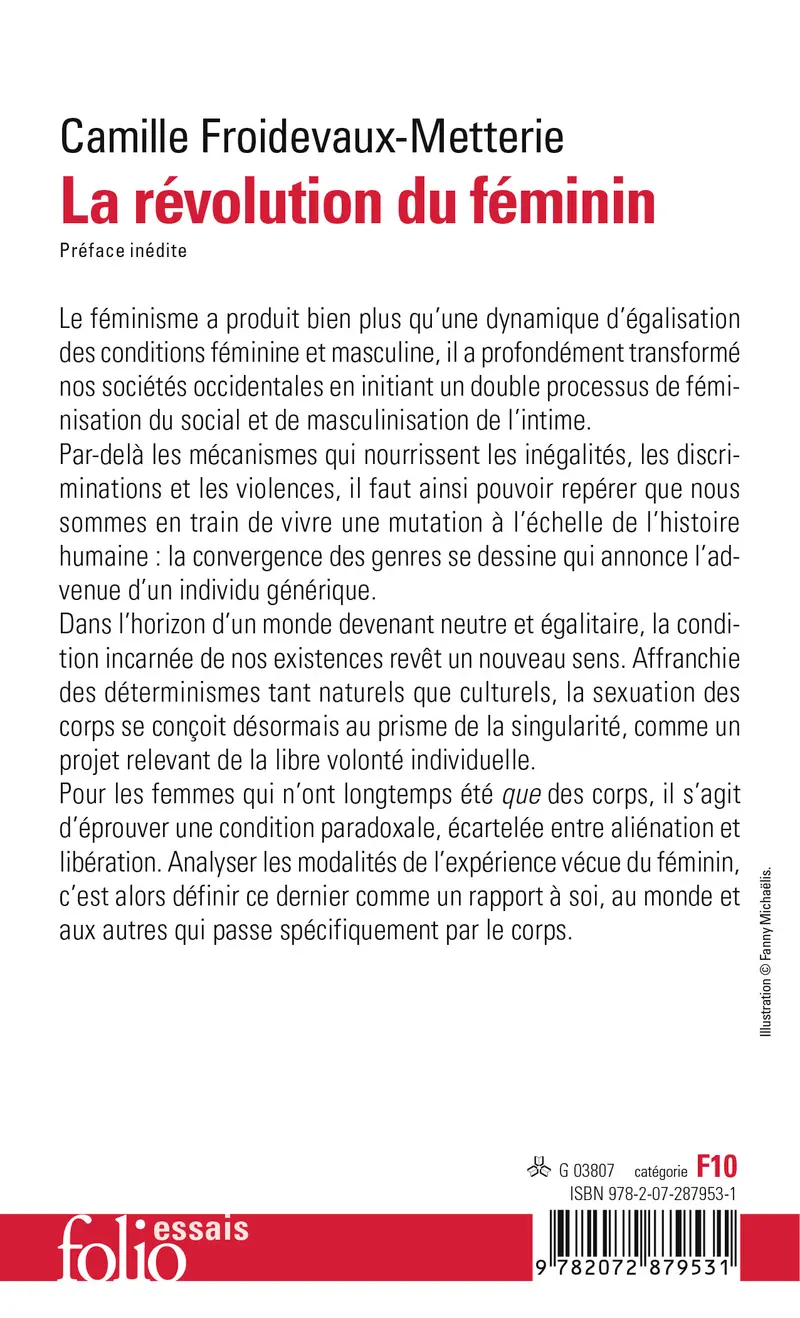 La révolution du féminin - Camille Froidevaux-Metterie