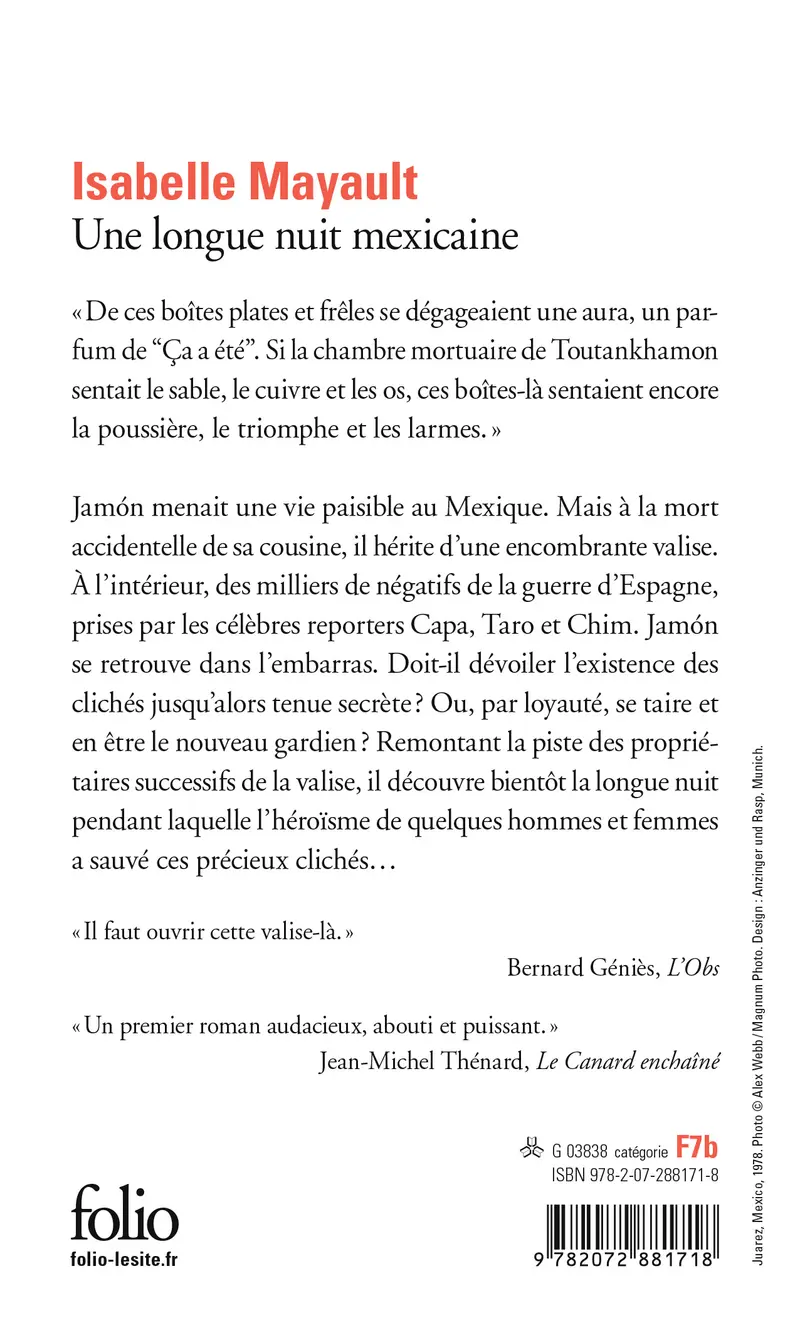 Une longue nuit mexicaine - Isabelle Mayault