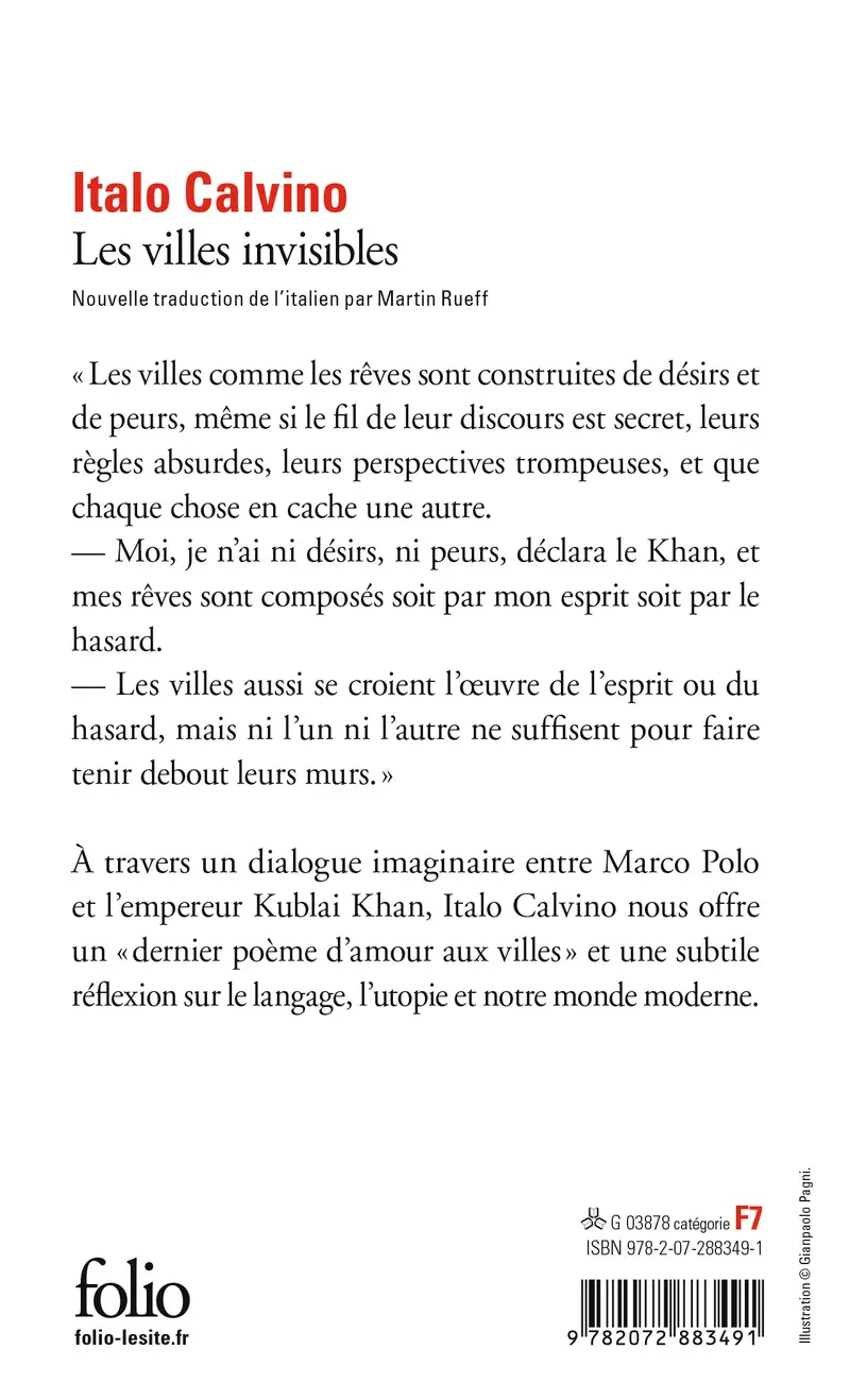 Les villes invisibles - Italo Calvino