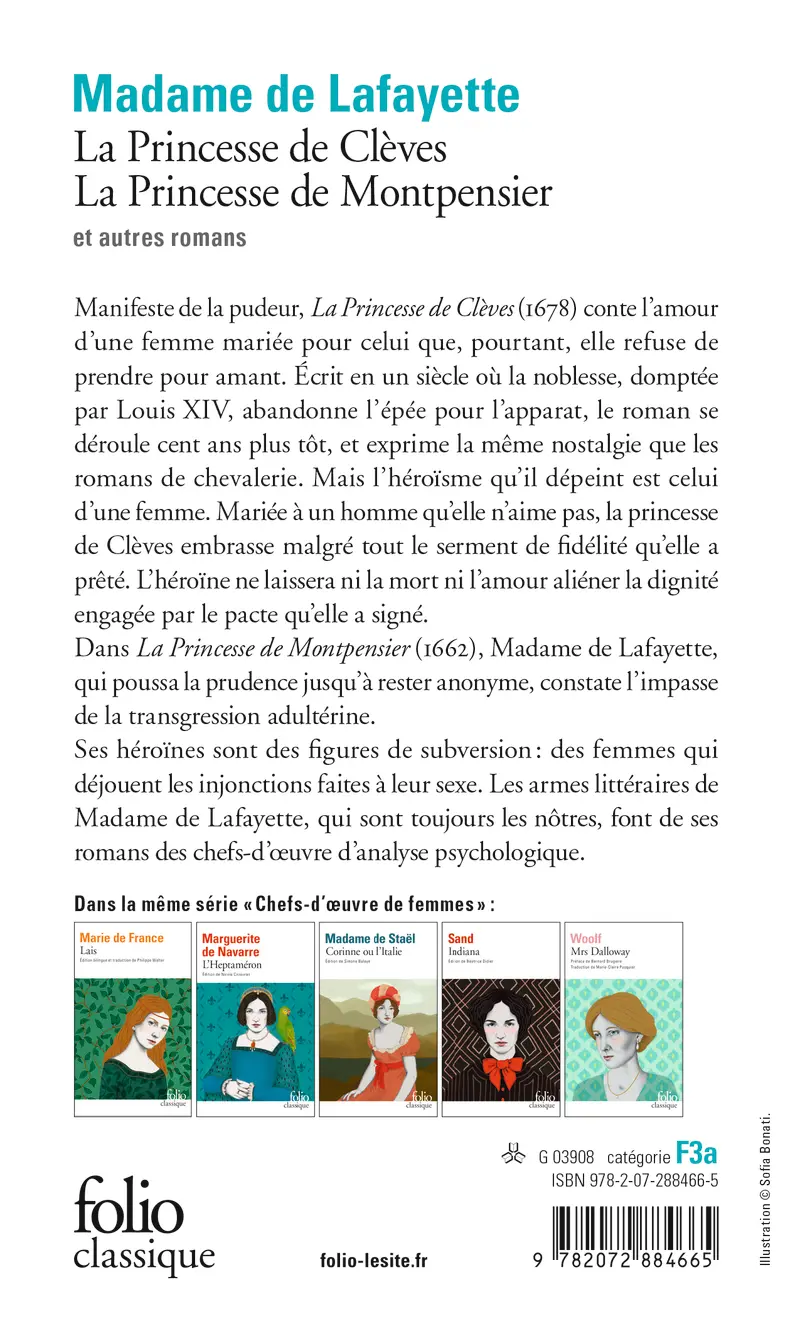 La Princesse de Clèves – La princesse de Montpensier et autres romans - Madame de Lafayette