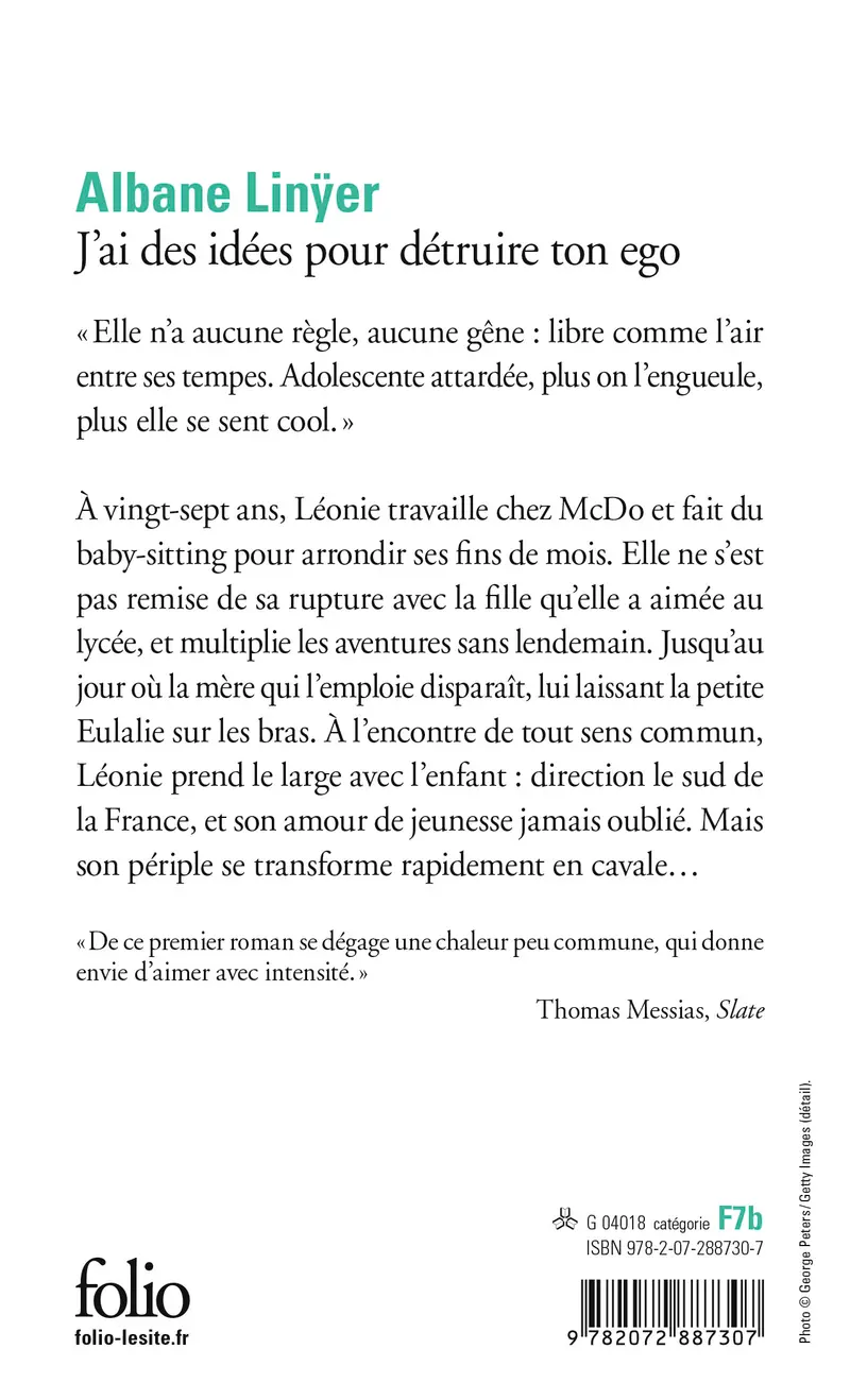 J'ai des idées pour détruire ton ego - Albane Linyer