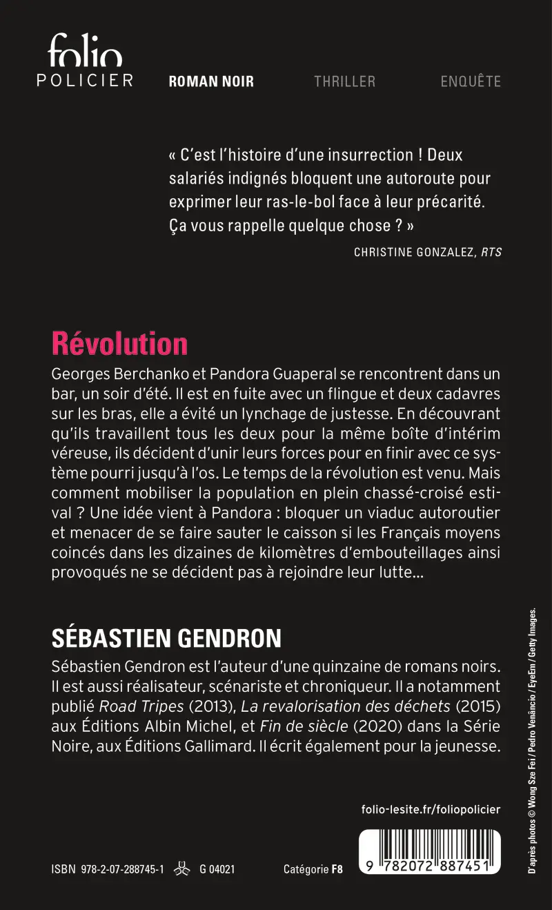 Révolution - Sébastien Gendron