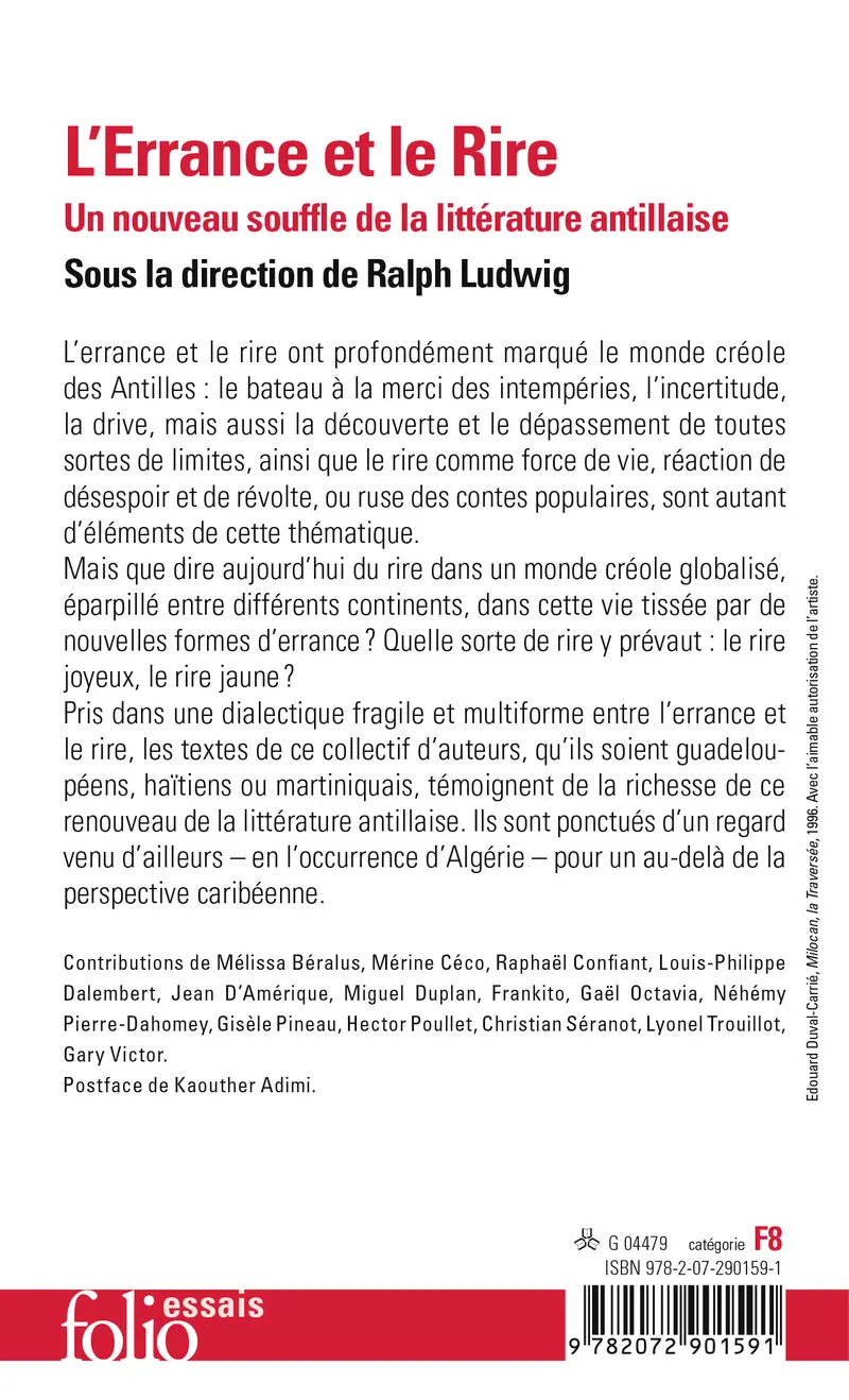 L'Errance et le Rire - Collectif