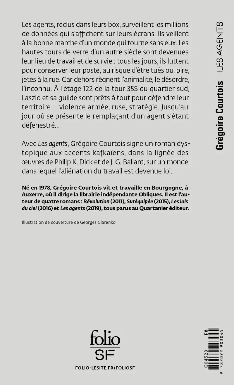 Les agents - Grégoire Courtois