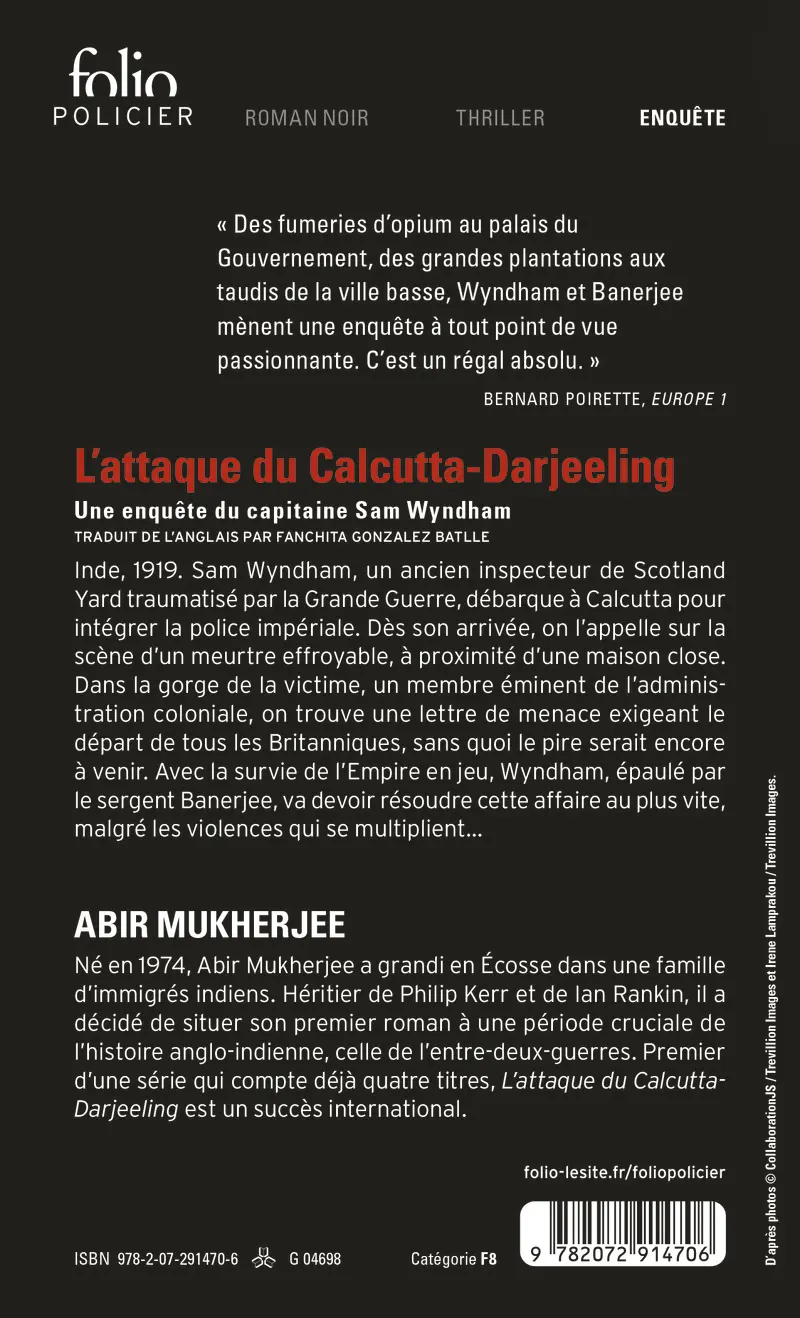 L'attaque du Calcutta-Darjeeling - Abir Mukherjee