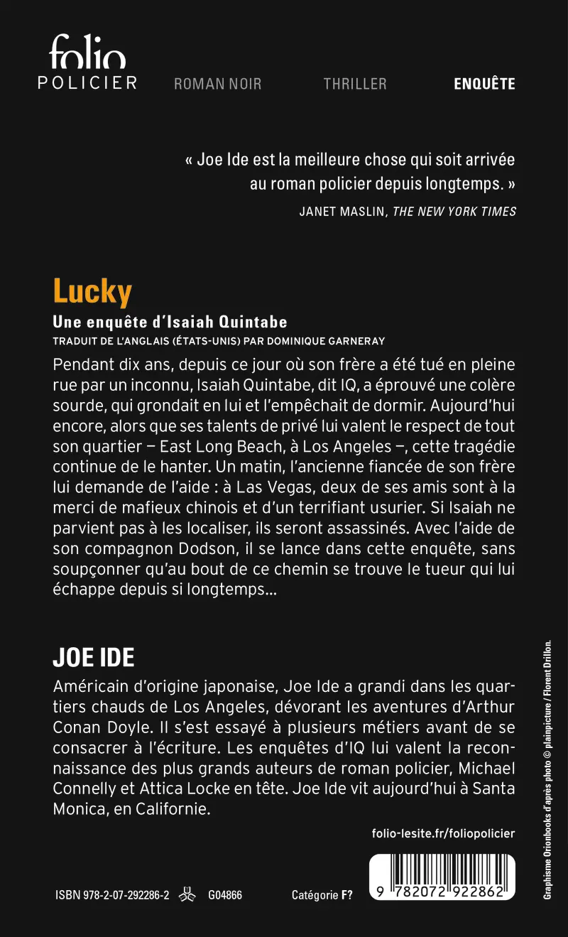 Lucky - Joe Ide