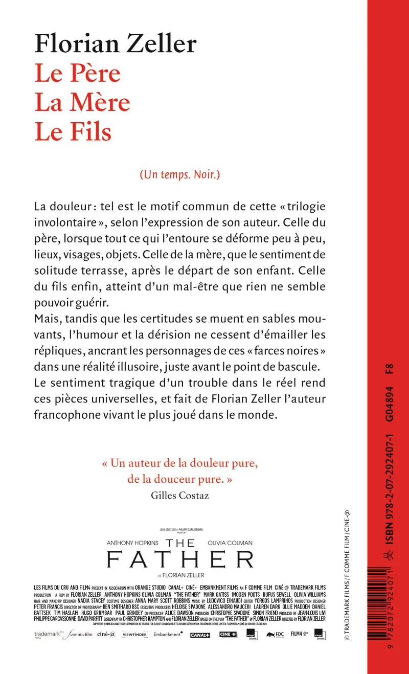 Le Père – La Mère – Le Fils - Florian Zeller