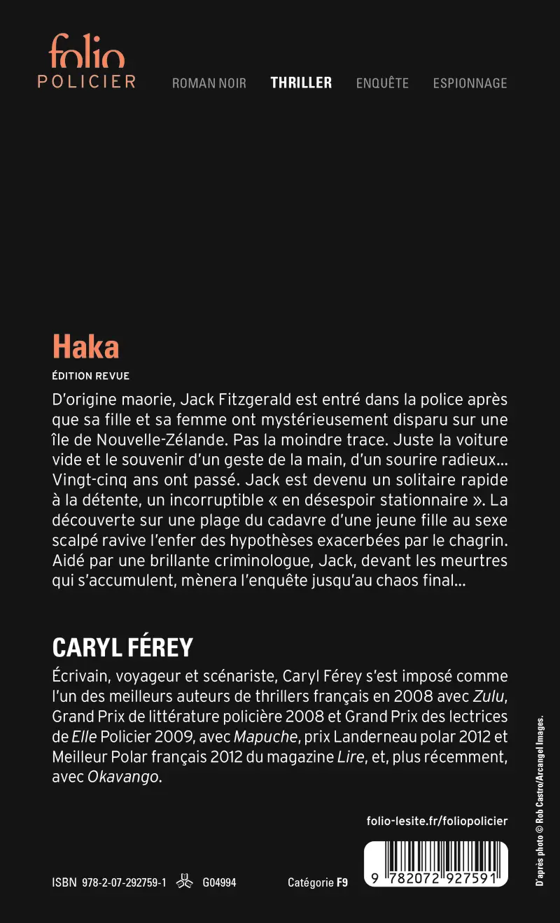 Haka - Caryl Férey