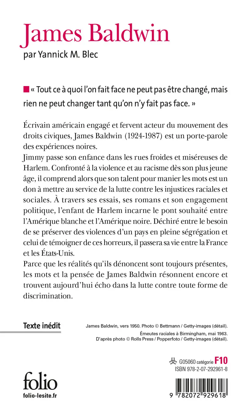 James Baldwin - Yannick M. Blec