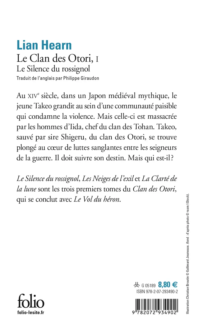 Le Clan des Otori - Lian Hearn