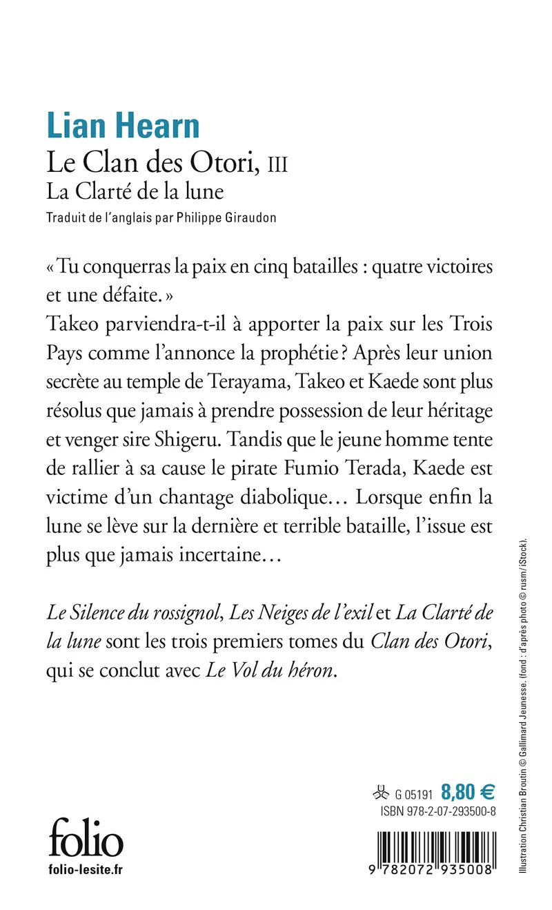 Le Clan des Otori - Lian Hearn