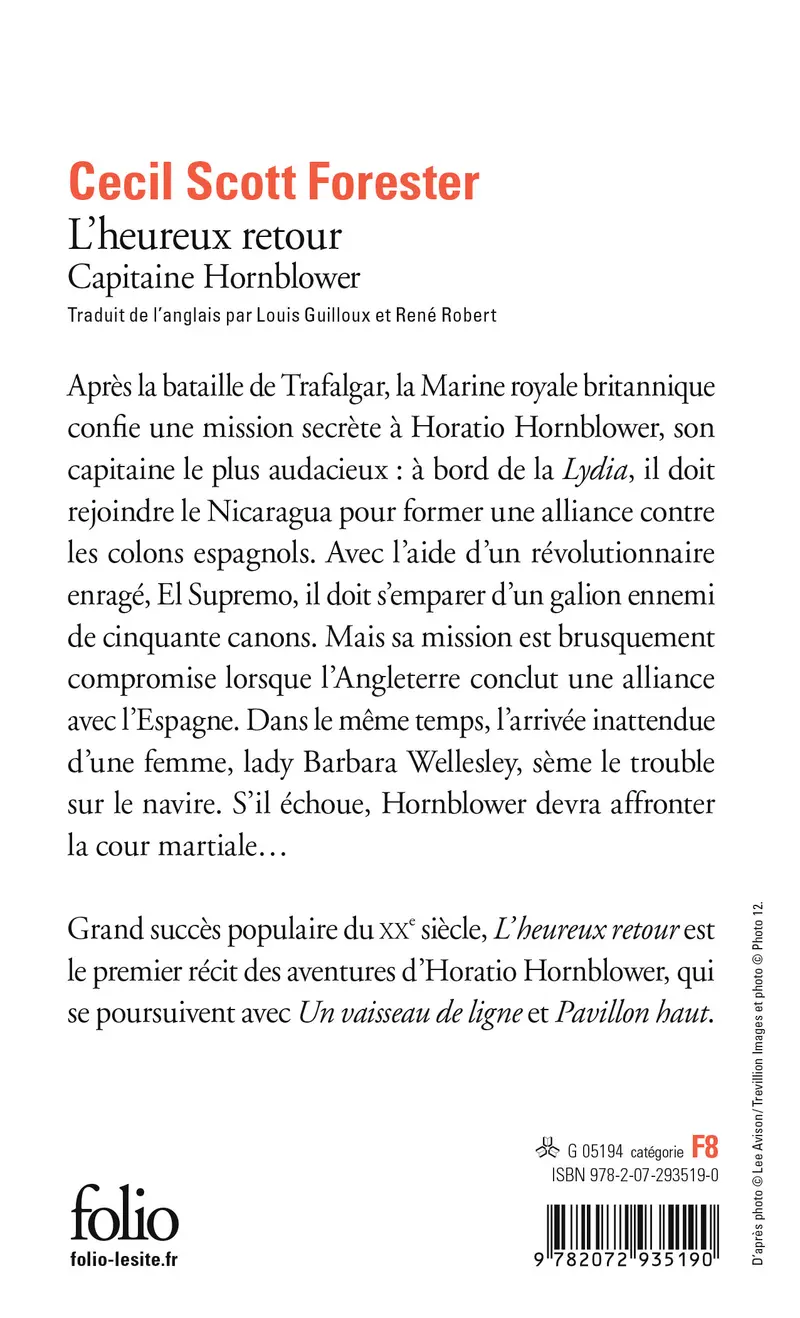 L'heureux retour - Cecil Scott Forester