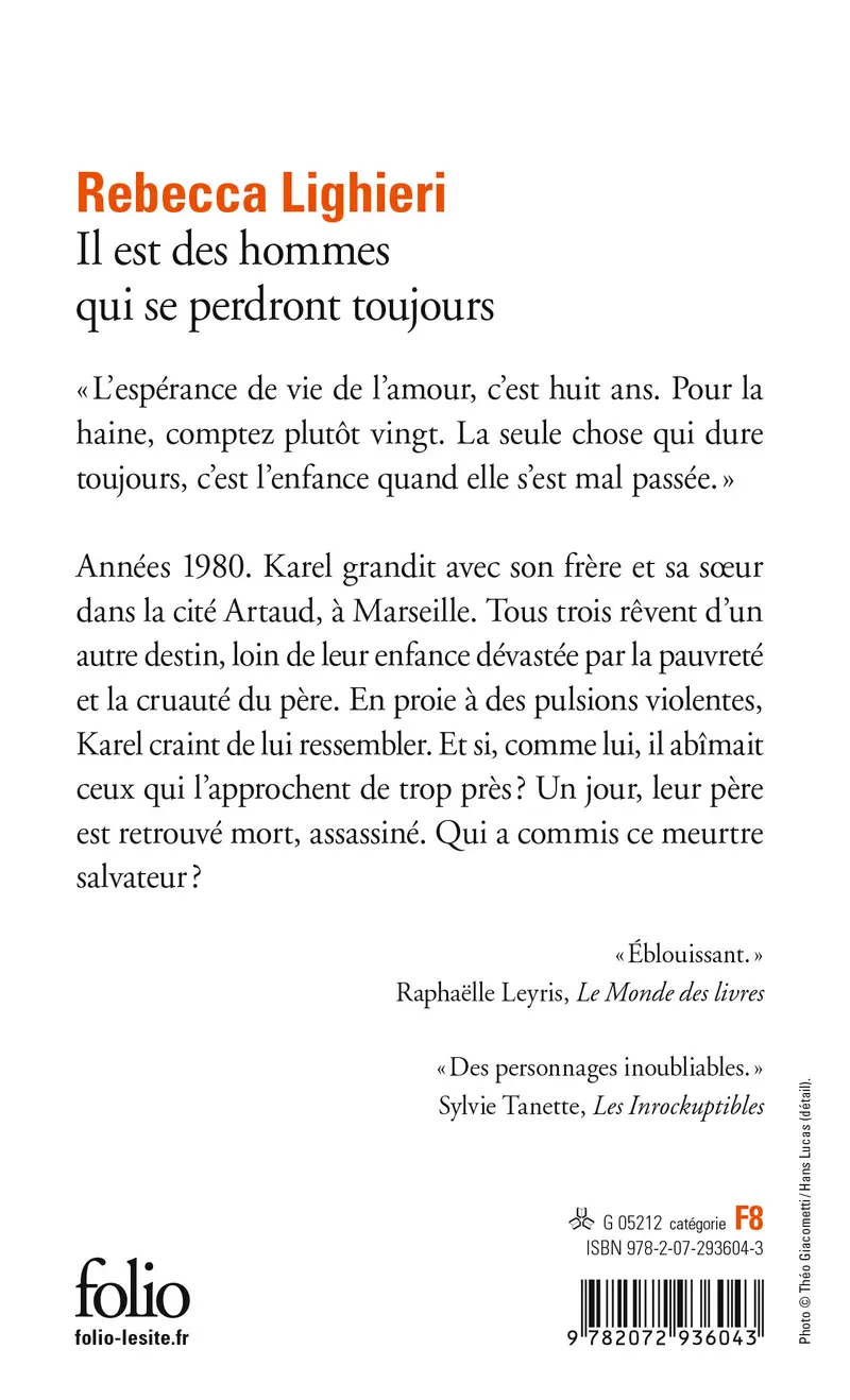 Il est des hommes qui se perdront toujours - Rebecca Lighieri